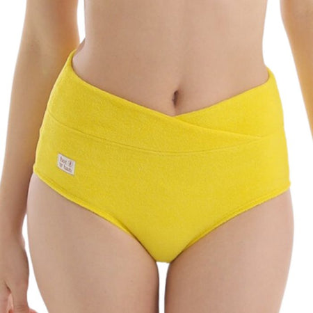 Luna Low Shorts - Terry Yellow