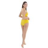 Luna Low Shorts - Terry Yellow