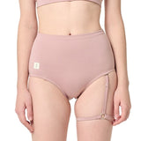 Essential One Garter Shorts - Muted Pink