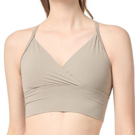 Claire Cropped Top - Pale Lime