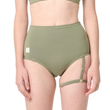 Essential One Garter Shorts - Matcha Green