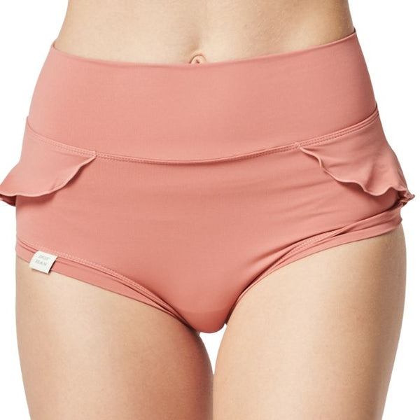 Leah Frill Shorts - Pink