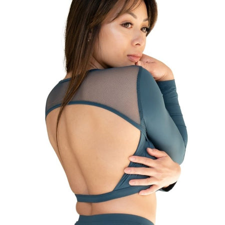 Daily Backless Top - Emerald