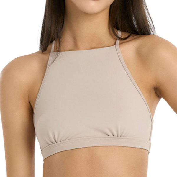 Daily Backless Top - Dove Beige