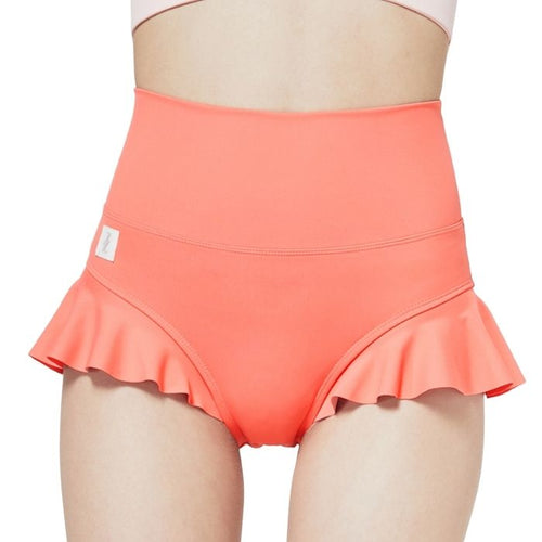 Cupid Ruffle Shorts - Grapefruit