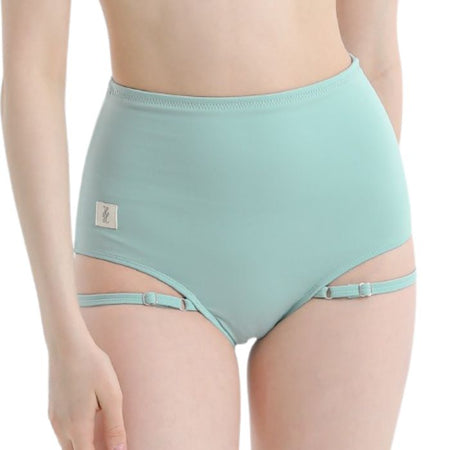 Essential One Garter Shorts - Tan Beige