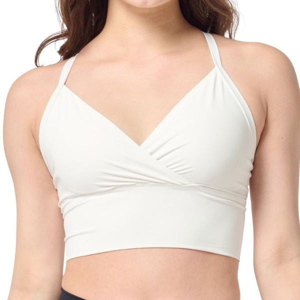 Claire Cropped Top - White