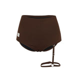 Essential One Garter Shorts - Brown