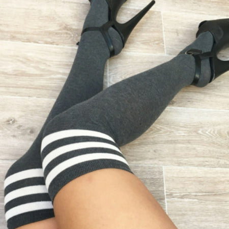 Black Toe Socks