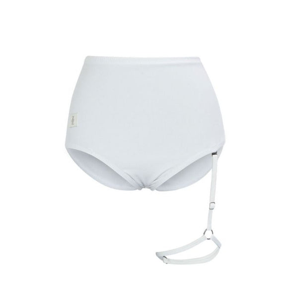 Essential One Garter Shorts - Ivory