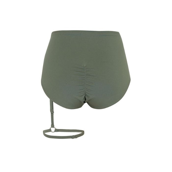 Essential One Garter Shorts - Matcha Green