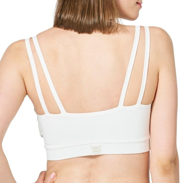 Leah Frill Top  - White
