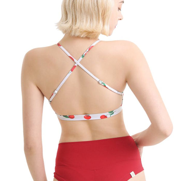 Daily Backless Top - Cherry