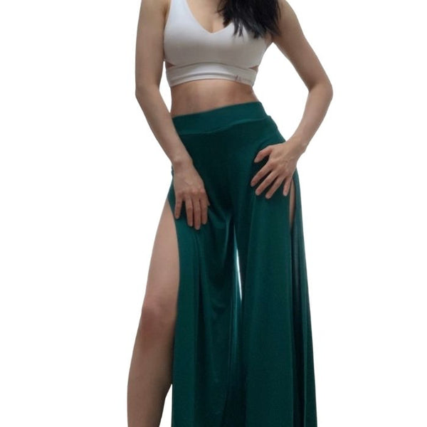 Floor Pants - Emerald Green