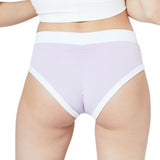 Chloe Shirring Shorts - Light Purple