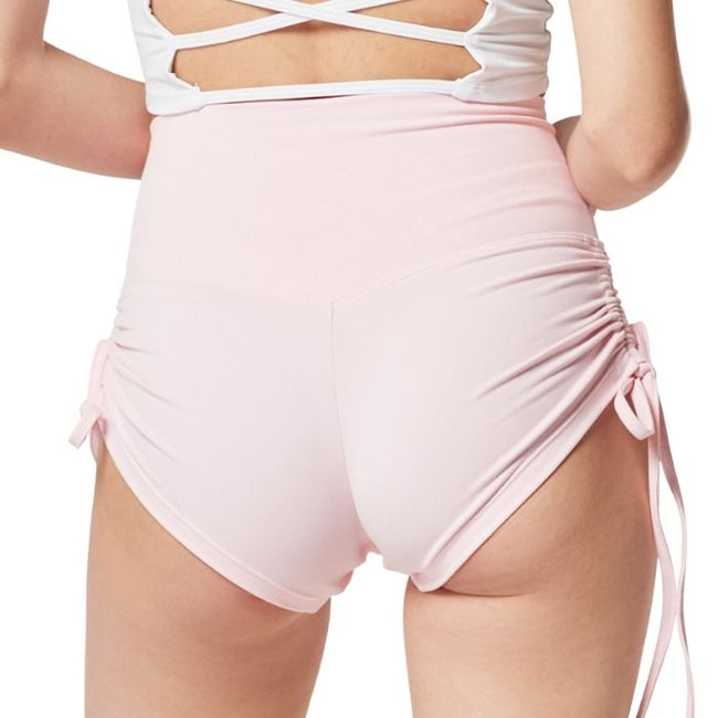 String Volume Shorts - Pure Pink