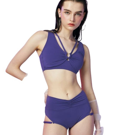 Chic Shoulder Monokini - Lavender