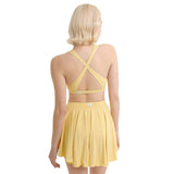 Luella Volume Shorts - Pastel Yellow