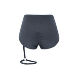 Essential One Garter Shorts - Melange Charcoal