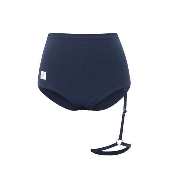 Essential One Garter Shorts - Navy