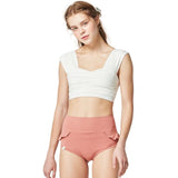 Leah Frill Shorts - Pink