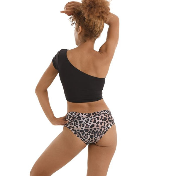 Daily Shirring Shorts - Leopard