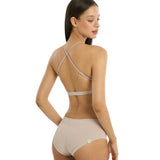 Daily Backless Top - Dove Beige